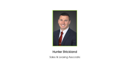 Hunter Strickland Joins FCPG as Sales & Leasing Associate