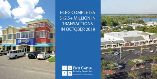 FCPG completes $12.5+ million transactions in October 2019