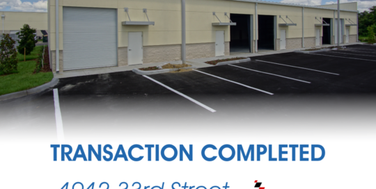 Industrial Building Transaction Complete