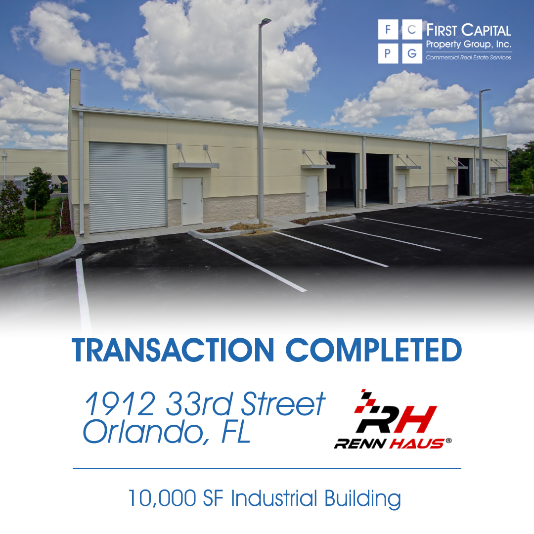 Industrial Building Transaction Complete