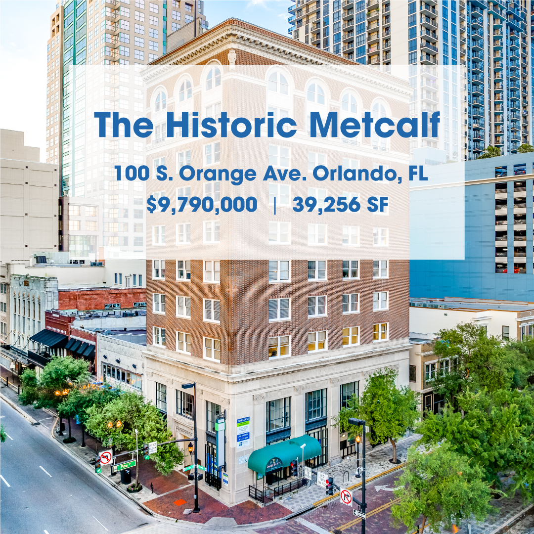 The Historic Metcalf Building Sold