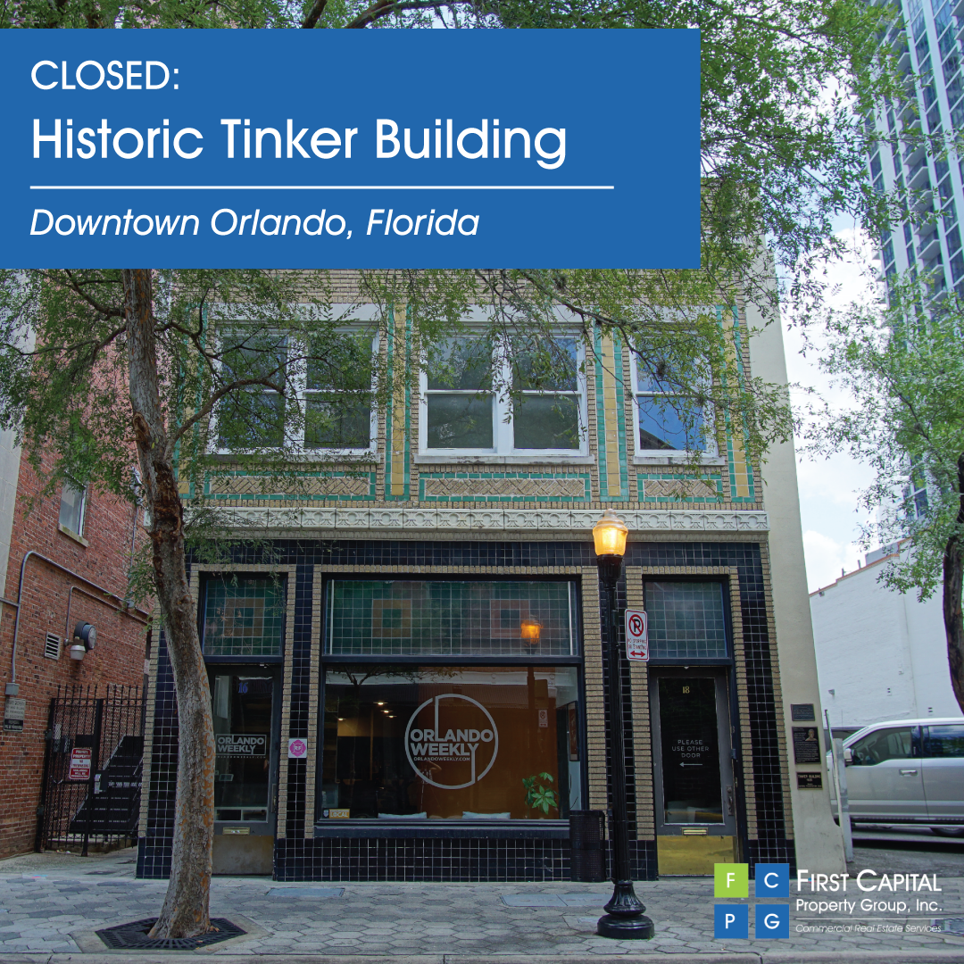 The Historic Tinker Building Closed