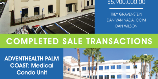 Completed Medical Sale Transactions