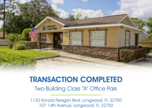Ronald Reagan Office Park Transaction Completed