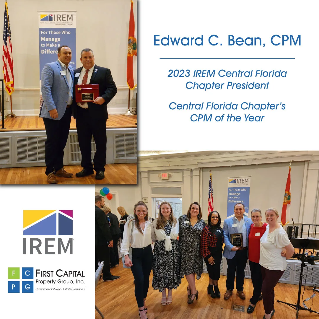 Edward C. Bean, CPM 2023 IREM President