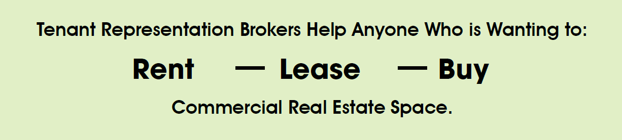 What is a tenant representation broker
