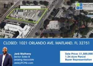 Matheny Closes 1.24 Acre Off-Market Deal