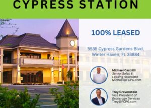 Cypress Station 100% Leased