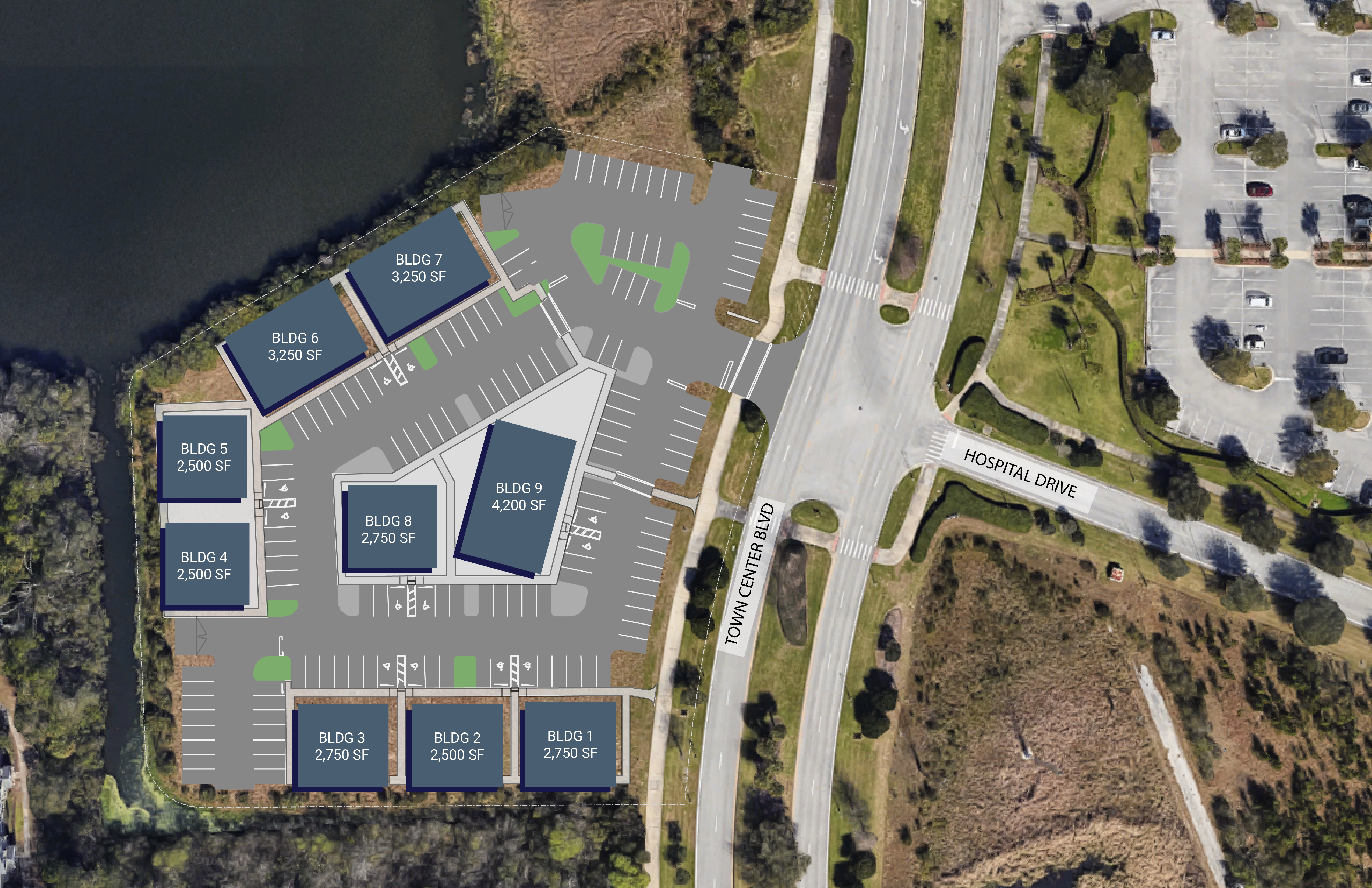 Palm Coast Town Center Exchange Site Map