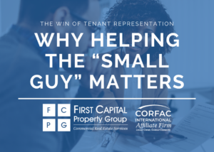 Why helping the Small Guy Matters - Tenant Representation