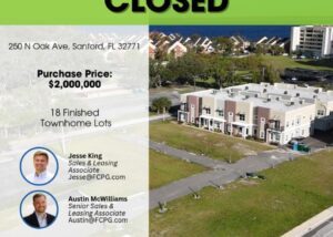 Sanford Townhomes Land Closed