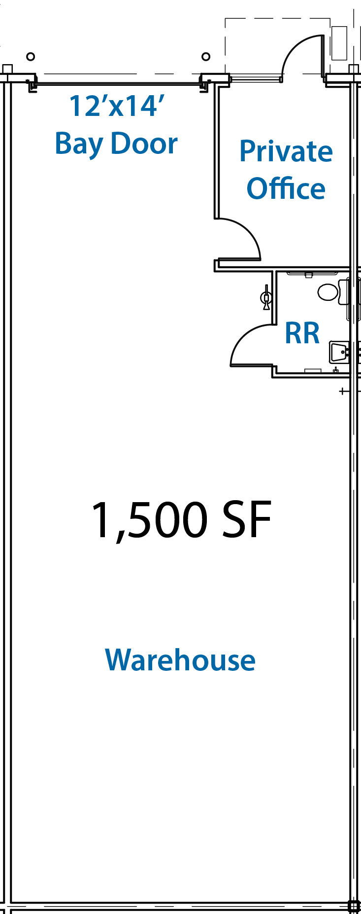 1,500 SF 1,500 SF